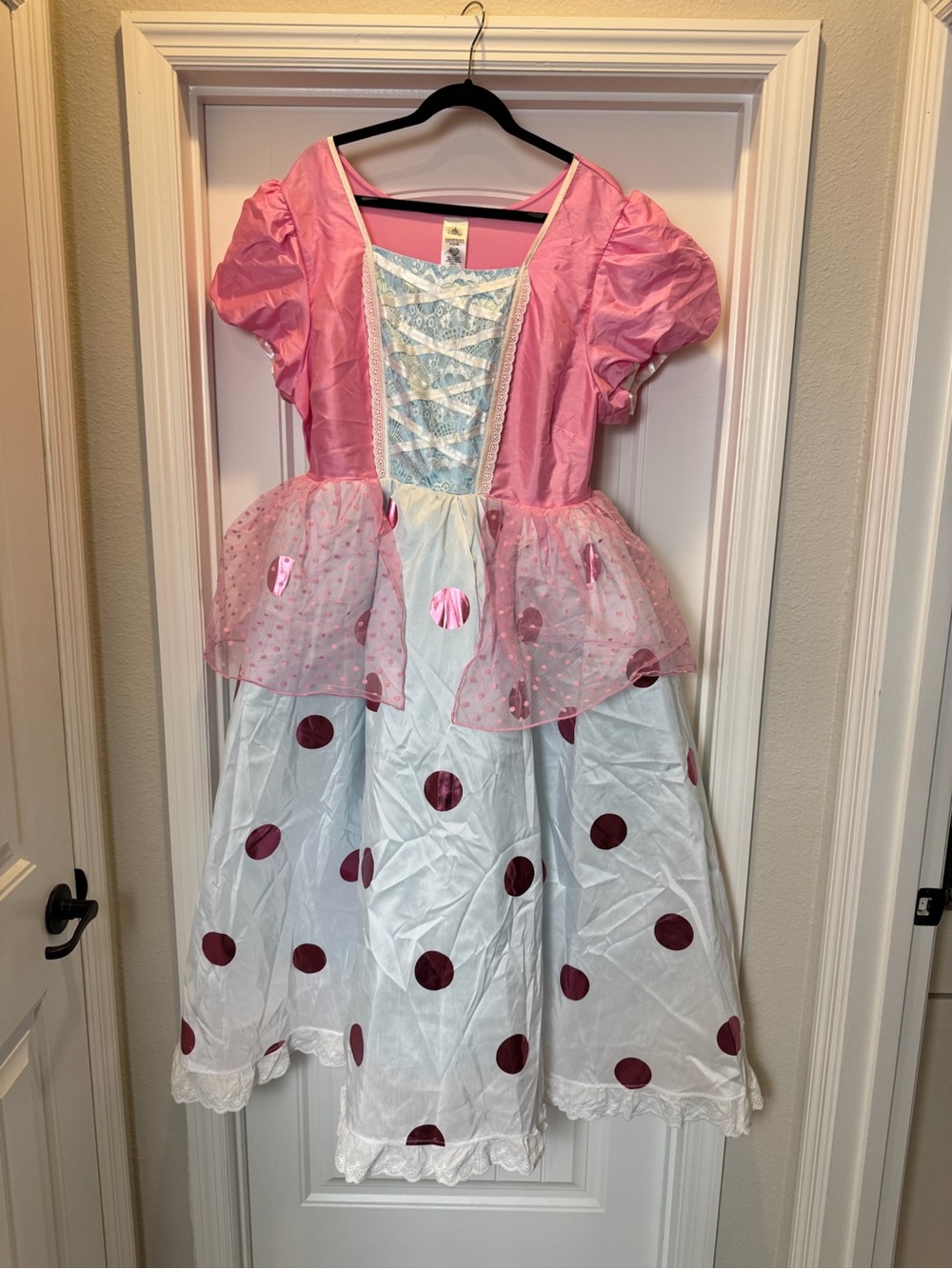 Disney Pixar Toy Story Bo Peep Women's Adult Costume Dress Sz XL 14-16
